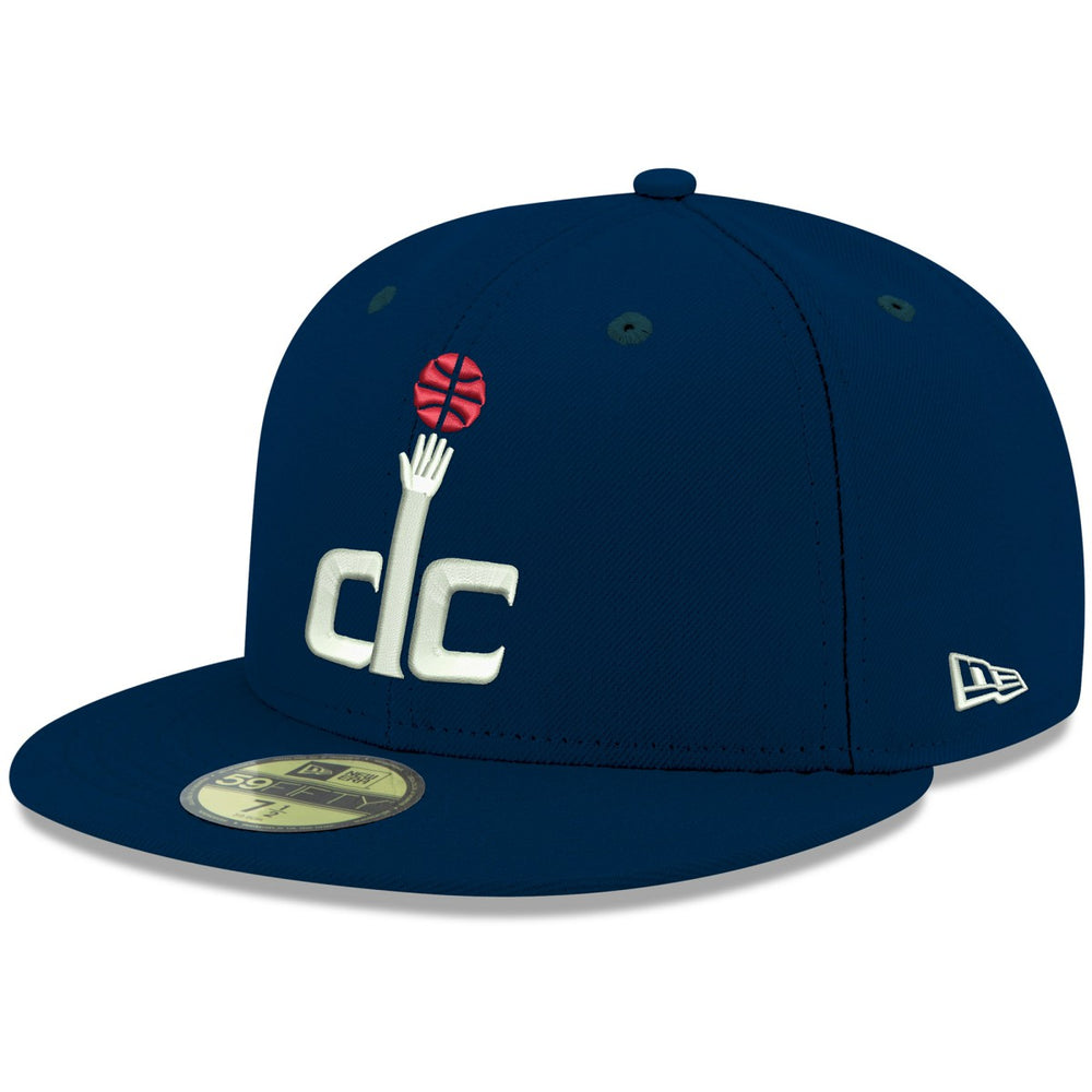 Washington Wizards Team Color 59FIFTY Fitted Hat - Navy | New Era shop