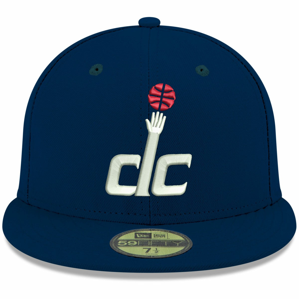 Washington Wizards Team Color 59FIFTY Fitted Hat - Navy | New Era shop