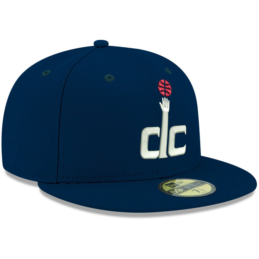 Washington Wizards Team Color 59FIFTY Fitted Hat - Navy | New Era shop