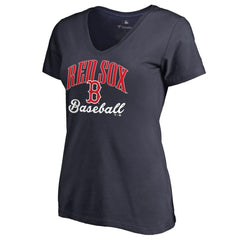 Boston Red Sox Women's Victory Script T-Shirt - Navy