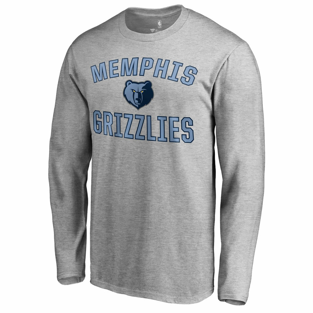 Memphis Grizzlies Victory Arch Long Sleeve T-Shirt - Ash outlet