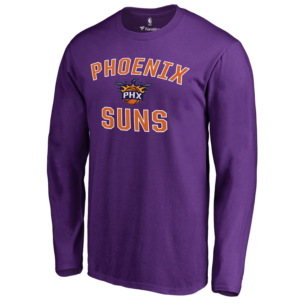 Phoenix Suns Victory Arch Long Sleeve T-Shirt - Purple shop