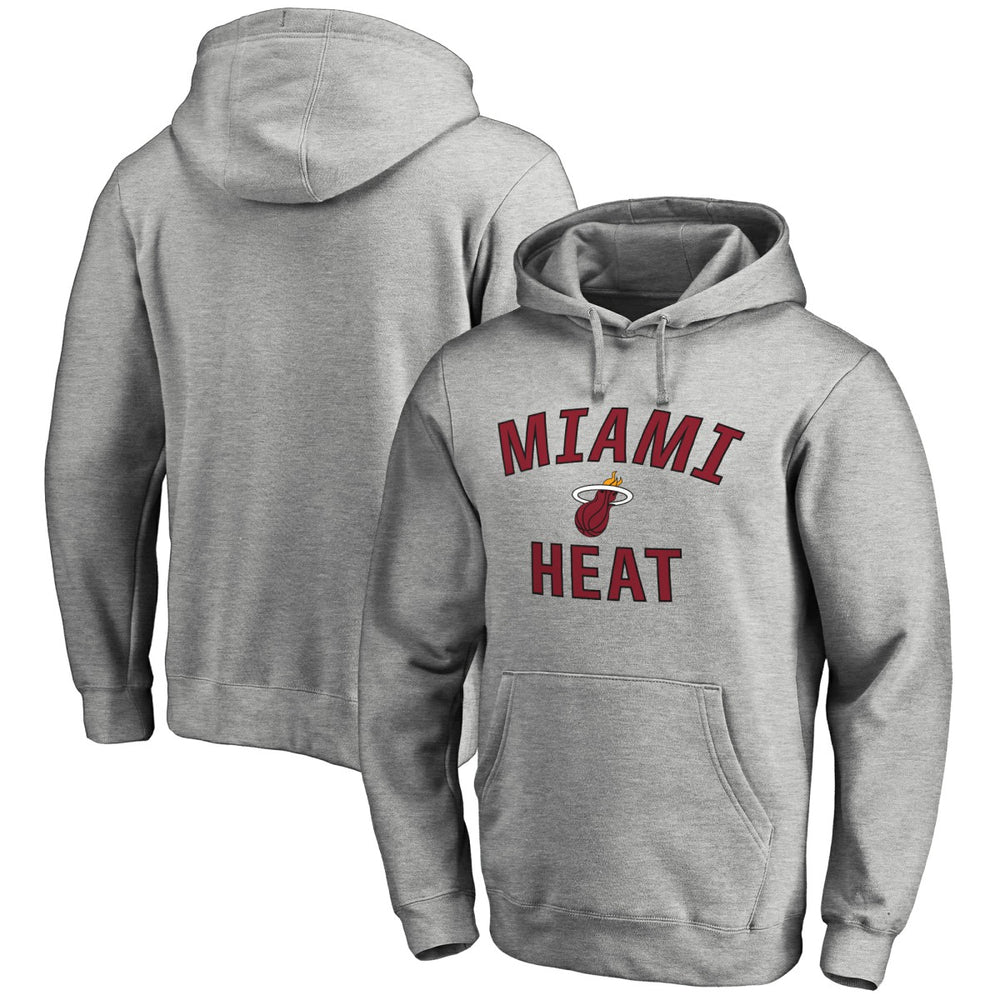 Miami Heat Victory Arch Pullover Hoodie - Ash outlet