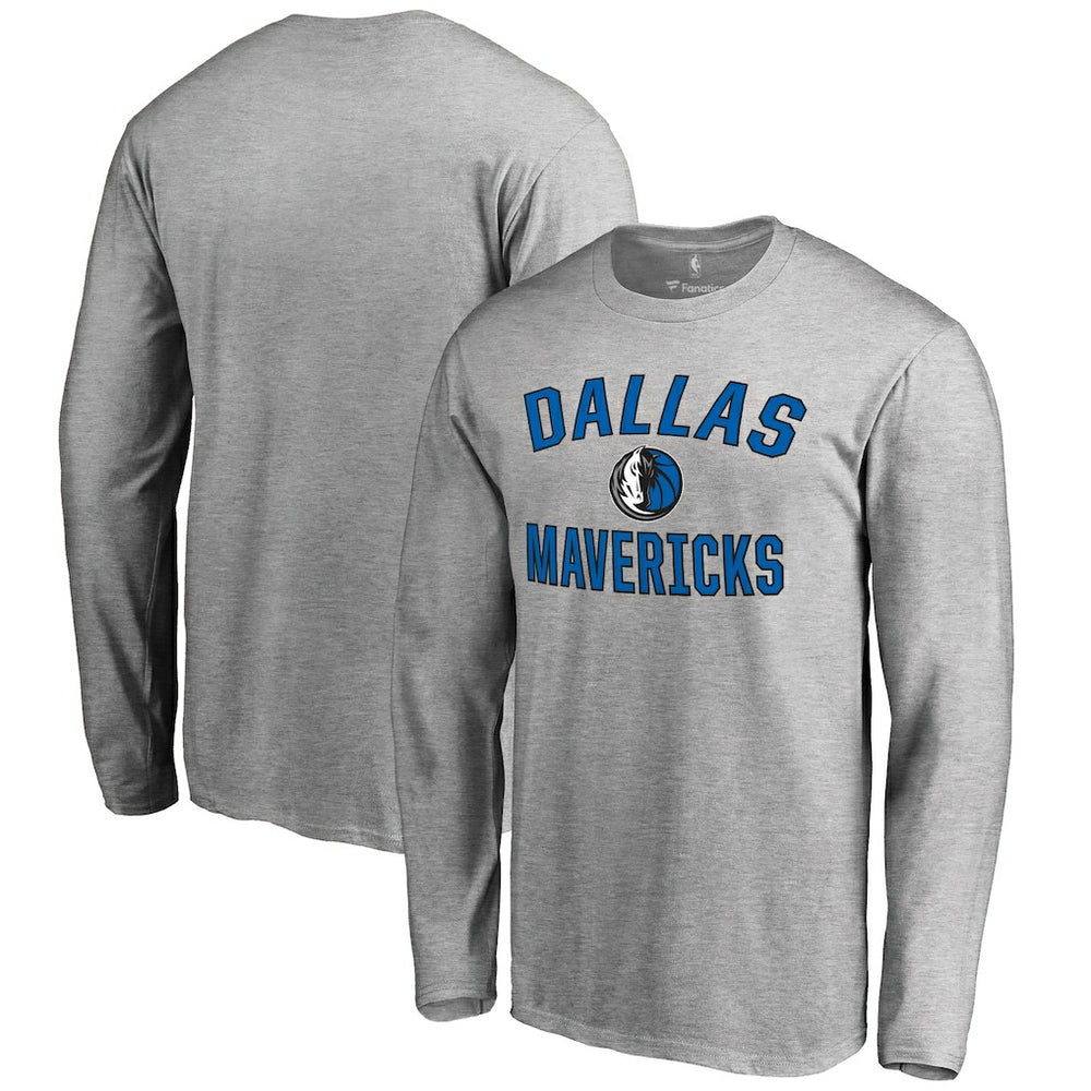 Dallas Mavericks Victory Arch Long Sleeve T-Shirt sale - Ash shop