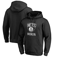 Brooklyn Nets Primary Logo Pullover Hoodie - Black discount
