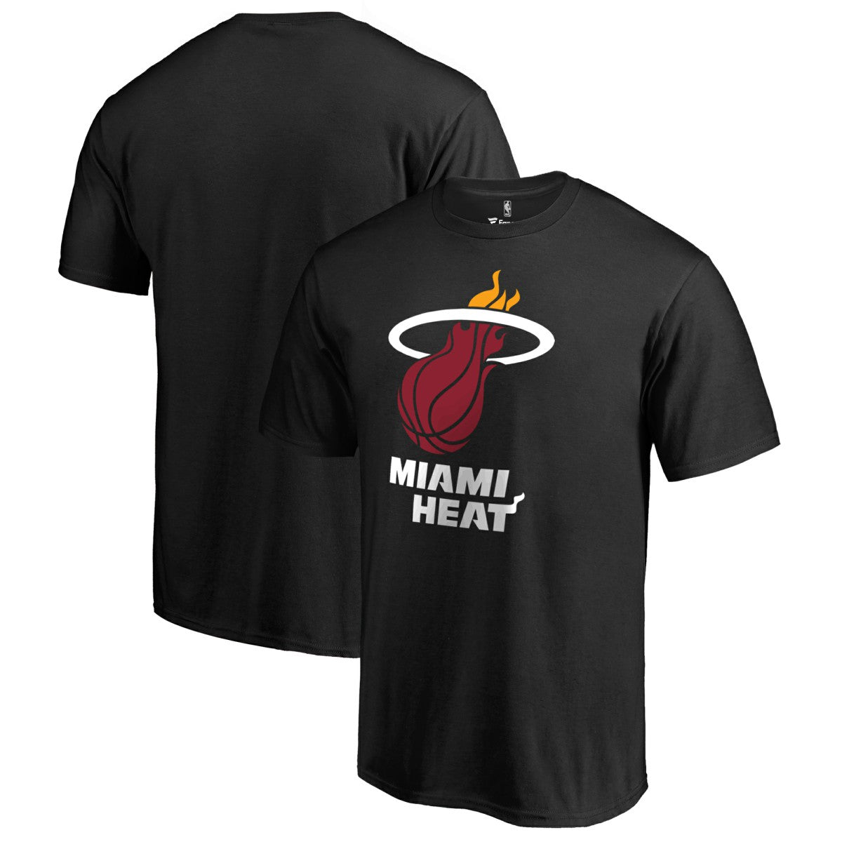 Miami Heat Primary Logo T-Shirt - Black shop