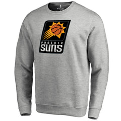 Phoenix Suns Primary Logo Sweatshirt - Heathered Gray on sale
