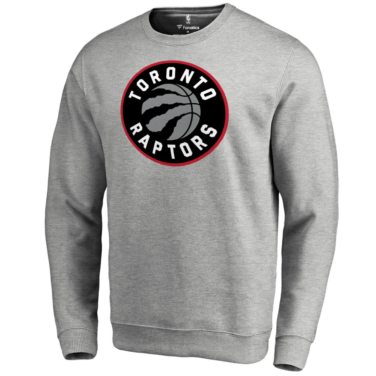 Toronto Raptors Primary Logo Sweatshirt - Heathered Gray outlet