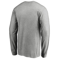 Portland Trail Blazers Primary Logo Long Sleeve T-Shirt - Heather Gray on sale