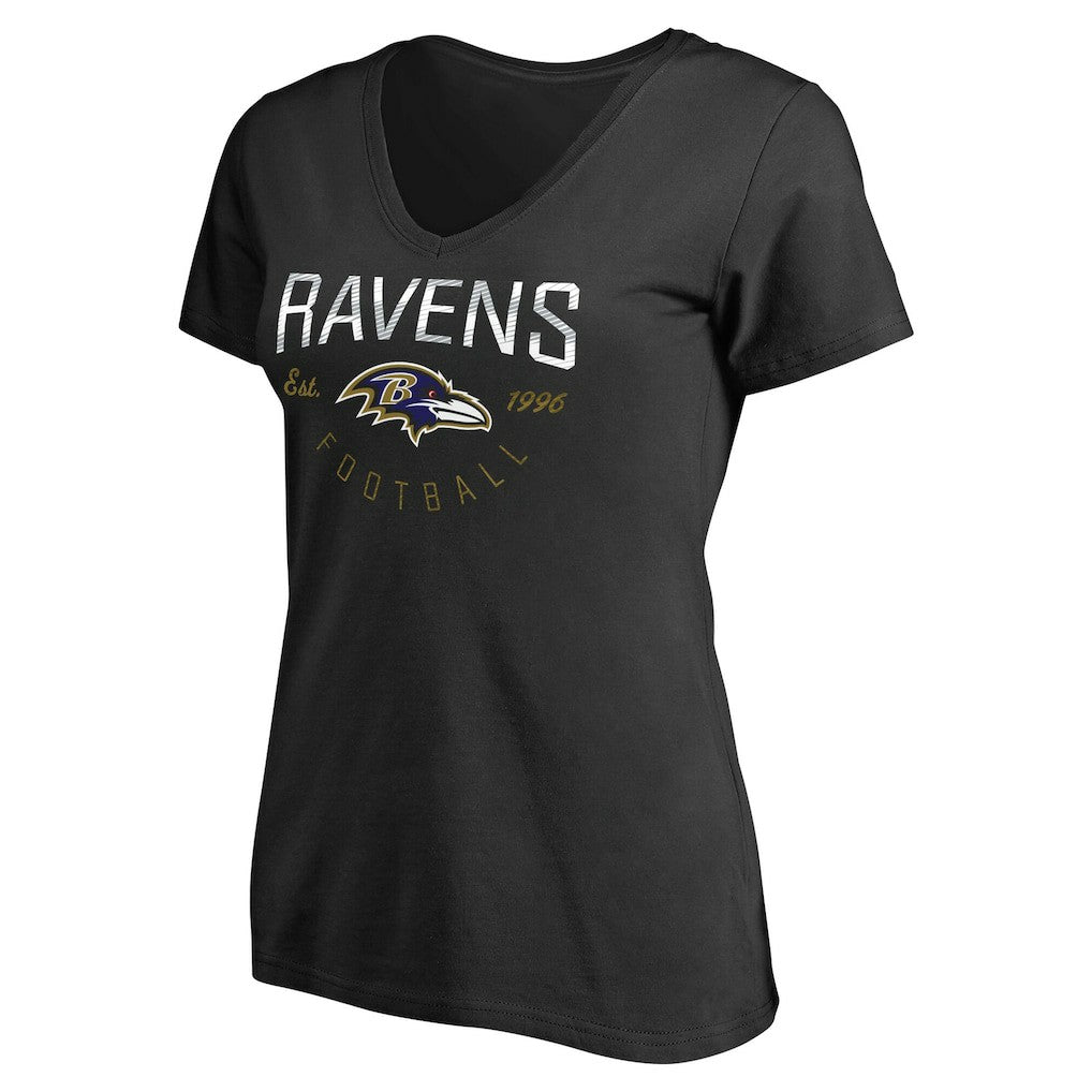 Baltimore Ravens Women's Live For It T-Shirt - Black sale