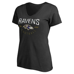 Baltimore Ravens Women's Live For It T-Shirt - Black sale