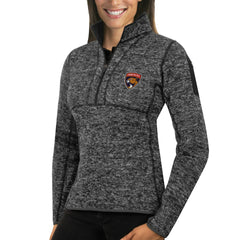 Florida Panthers Antigua Women's Fortune Half-Zip Sweatshirt Charcoal