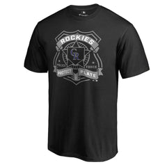 Colorado Rockies Police Badge T-Shirt - Black
