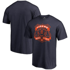 Detroit Tigers Police Badge T-Shirt - Navy