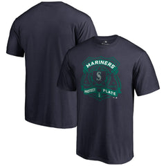 Seattle Mariners Police Badge T-Shirt - Navy