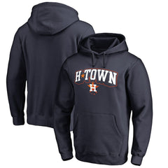 Houston Astros H Town Hometown Pullover Hoodie - Navy