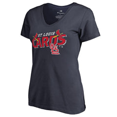 St. Louis Cardinals Women's The Cards Hometown T-Shirt - Navy