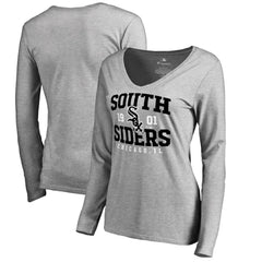 Chicago White Sox Women's South Siders Hometown Long Sleeve T-Shirt - Ash