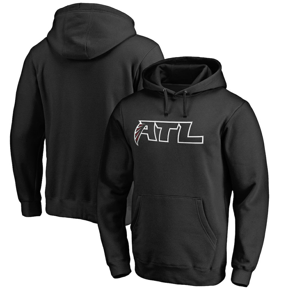 Atlanta Falcons Alternate Logo Pullover Hoodie - Black cheap