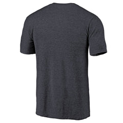 Memphis Grizzlies Distressed Team Logo Tri-Blend T-Shirt - Heather Navy outlet