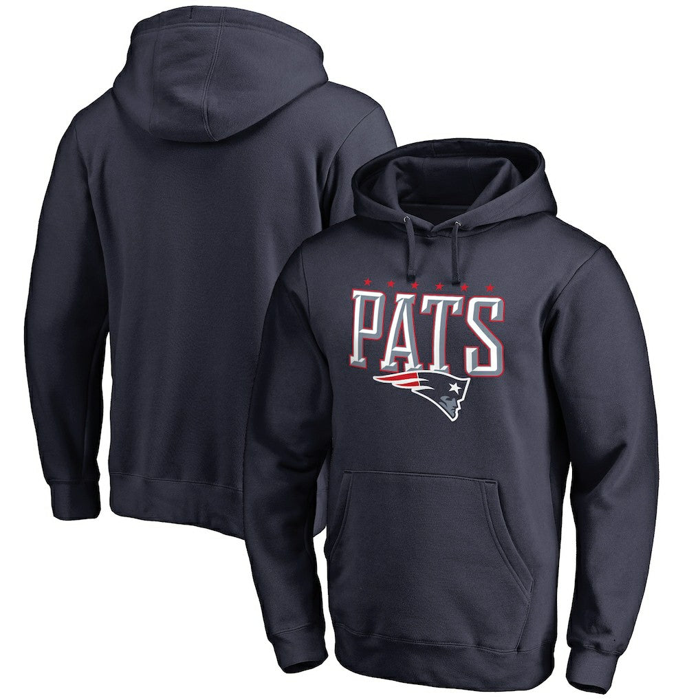 New England Patriots Hometown Collection True Patriot Pullover Hoodie - Navy for sale