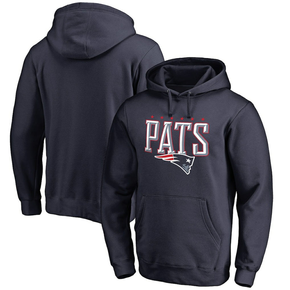 New England Patriots Hometown Collection True Patriot Pullover Hoodie - Navy for sale