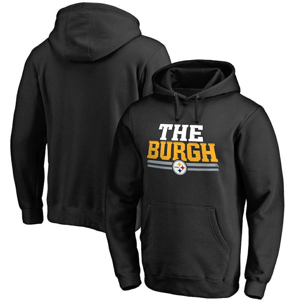 Pittsburgh Steelers Hometown Collection The Burgh Pullover Hoodie - Black outlet