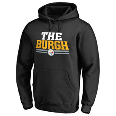 Pittsburgh Steelers Hometown Collection The Burgh Pullover Hoodie - Black outlet