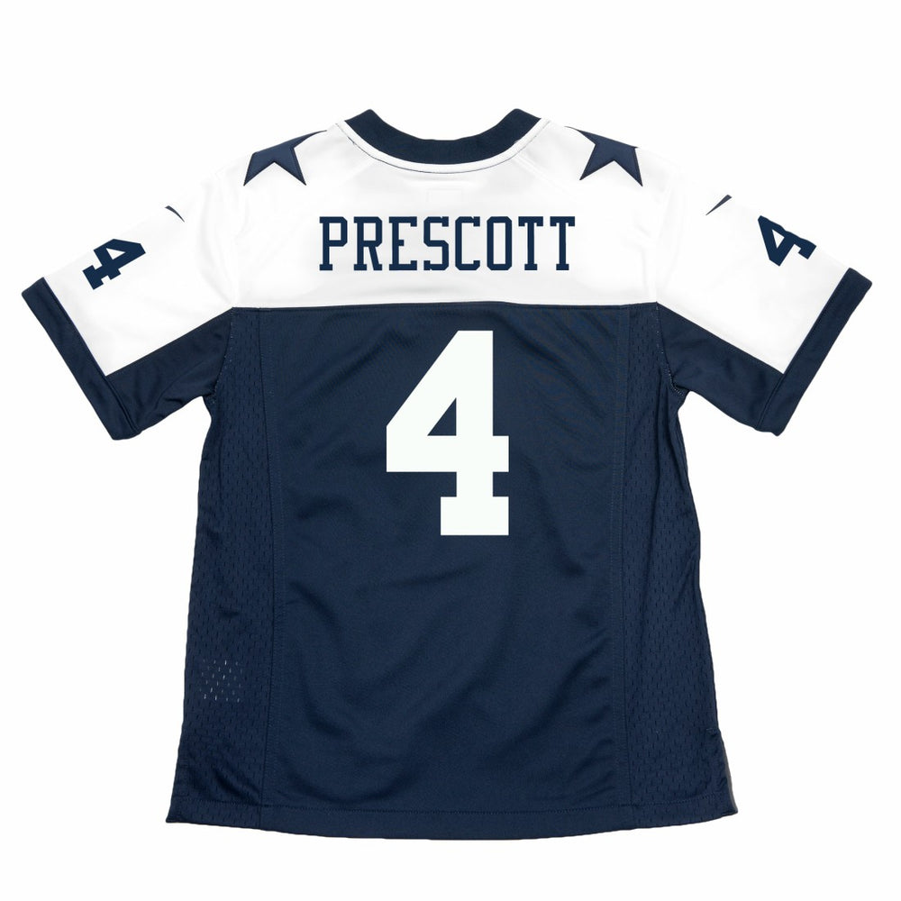 Dak Prescott Dallas Cowboys Youth Throwback Game Jersey - Navy | Nike on sale