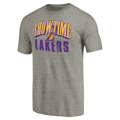 Los Angeles Lakers Hometown Collection Showtime Tri-Blend T-Shirt - Gray outlet