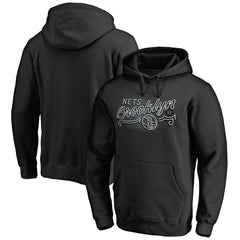 Brooklyn Nets Hometown Collection Neon Lights Pullover Hoodie - Black shop