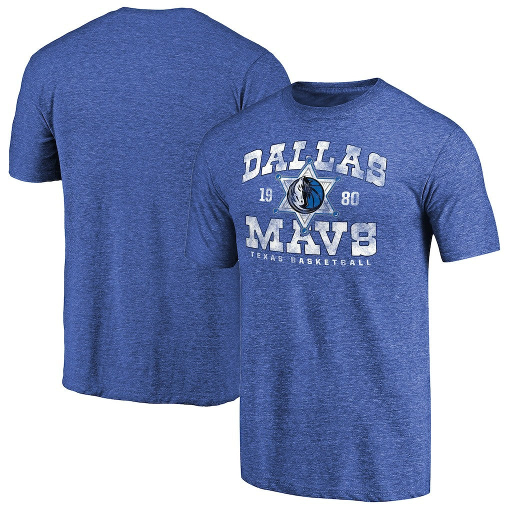 Dallas Mavericks Hometown Collection Lawman Tri-Blend T-Shirt sale - Royal outlet