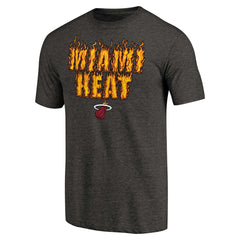 Miami Heat Hometown Collection En Fuego Tri-Blend T-Shirt - Black outlet