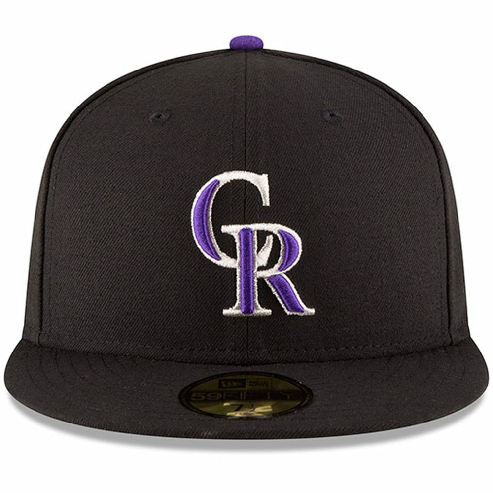 Colorado Rockies Authentic Collection ON Field 59FIFTY Structured Hat - Black | New Era