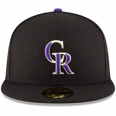 Colorado Rockies Authentic Collection ON Field 59FIFTY Structured Hat - Black | New Era