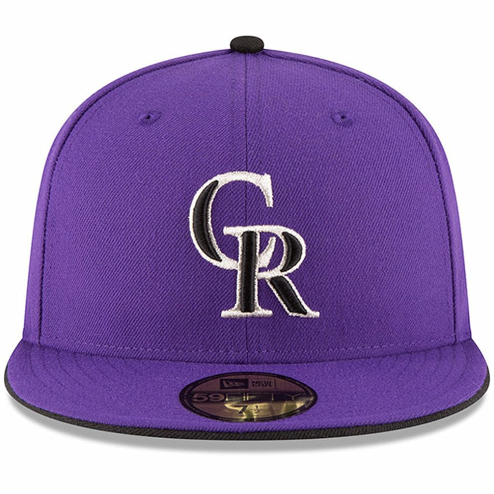Colorado Rockies Authentic Collection ON Field 59FIFTY Structured Hat - Purple | New Era