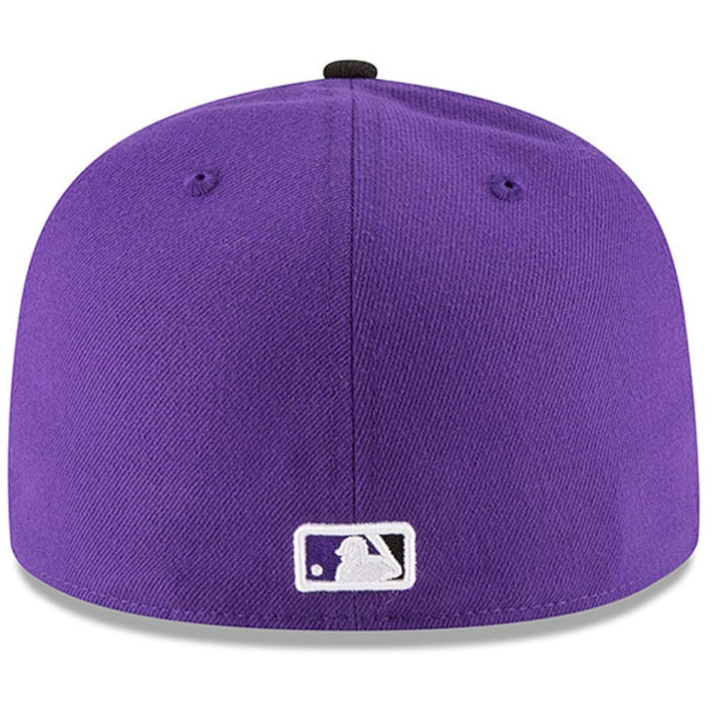 Colorado Rockies Authentic Collection ON Field 59FIFTY Structured Hat - Purple | New Era