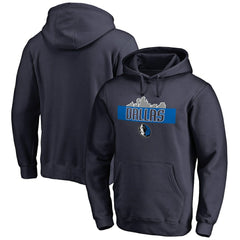 Dallas Mavericks Hometown Collection Skyline Pullover Hoodie sale - Navy shop