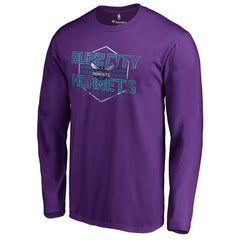 Charlotte Hornets Hometown Collection The Nest Long Sleeve T-Shirt - Purple cheap