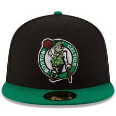 Boston Celtics Team Color 2Tone 59FIFTY Fitted Hat - Black/Green | New Era shop