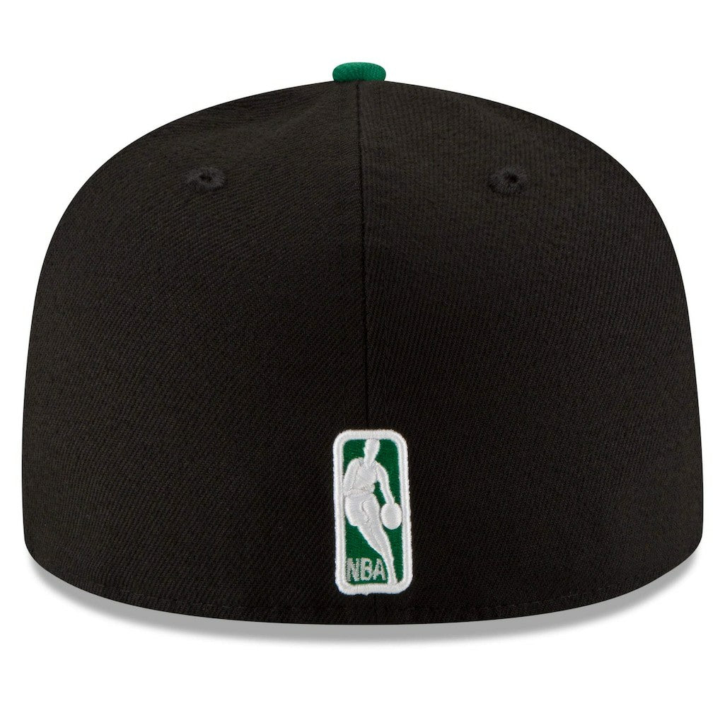 Boston Celtics Team Color 2Tone 59FIFTY Fitted Hat - Black/Green | New Era shop