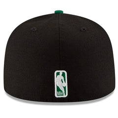 Boston Celtics Team Color 2Tone 59FIFTY Fitted Hat - Black/Green | New Era shop