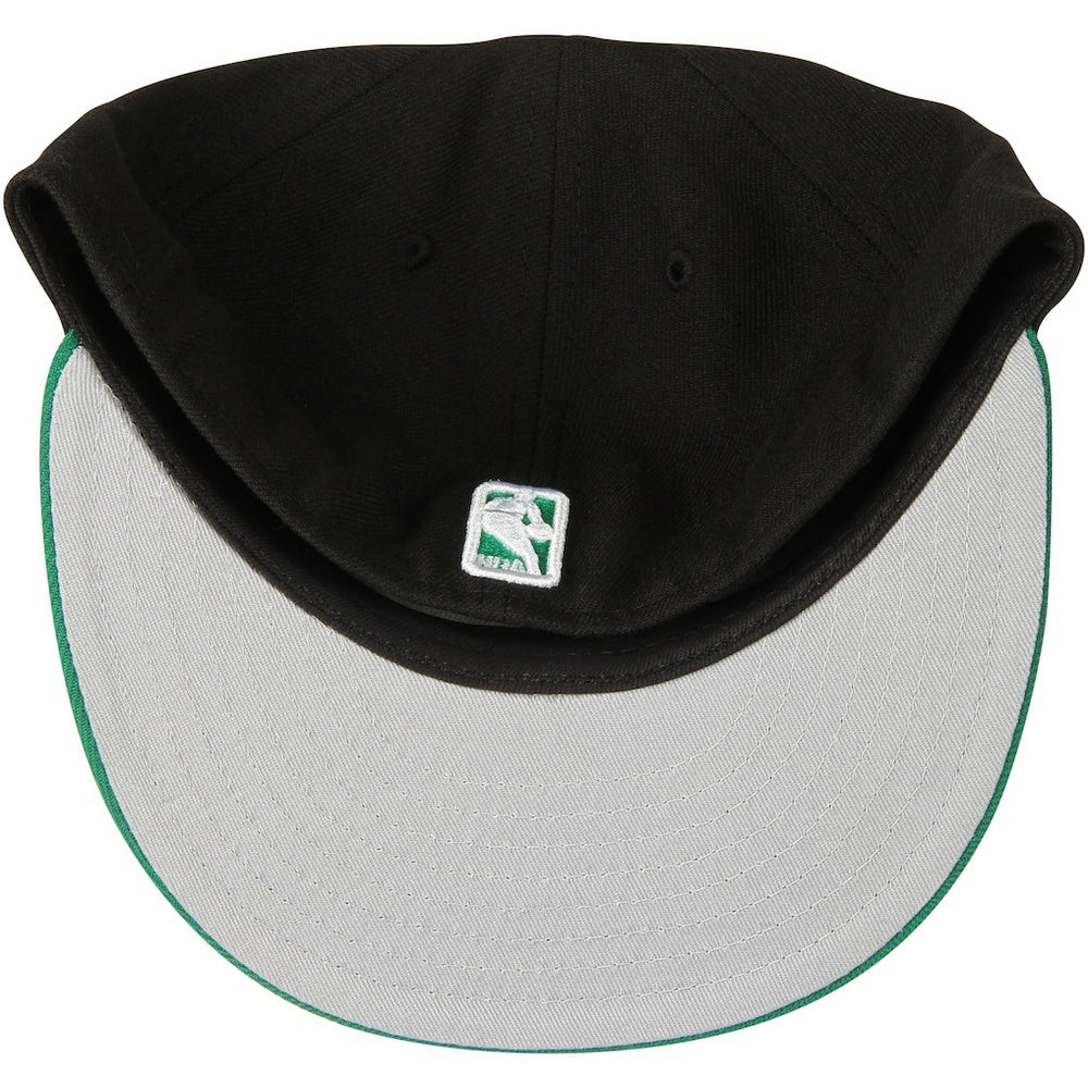 Boston Celtics Team Color 2Tone 59FIFTY Fitted Hat - Black/Green | New Era shop