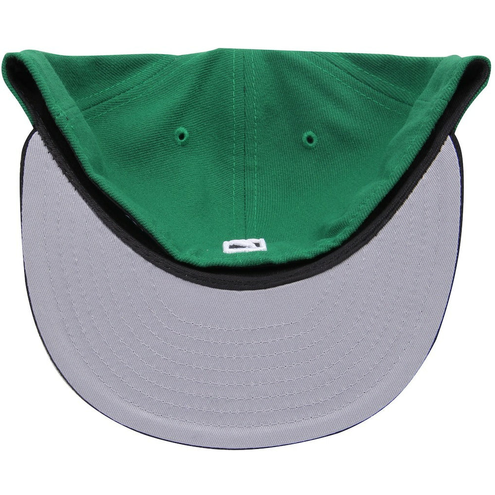 Boston Celtics Team Color 2Tone 59FIFTY Fitted Hat - Green/Black | New Era outlet
