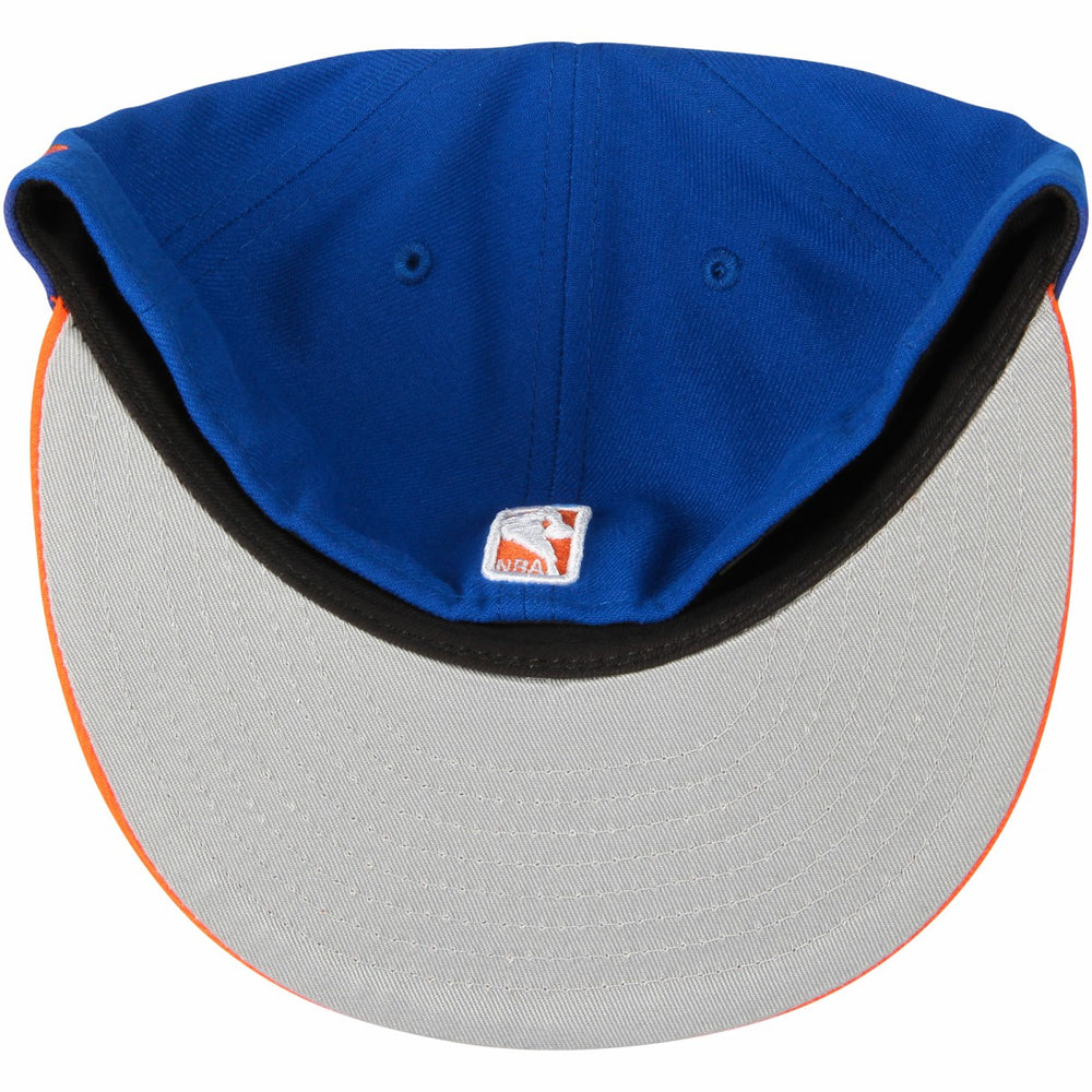 New York Knicks Team Color 2Tone 59FIFTY Fitted Hat - Royal/Orange | New Era for sale