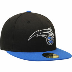 Orlando Magic Team Color 2Tone 59FIFTY Fitted Hat - Black/Blue | New Era for sale