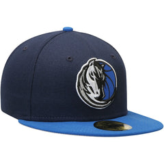 Dallas Mavericks Team Color 2Tone 59FIFTY Fitted Hat sale - Navy/Blue | New Era outlet