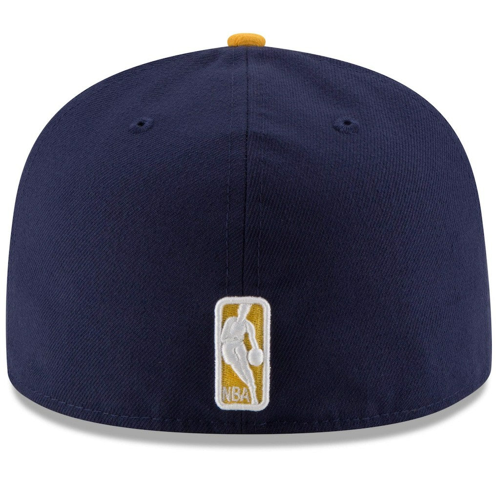 Indiana Pacers Team Color 2Tone 59FIFTY Fitted Hat - Navy/Yellow | New Era online