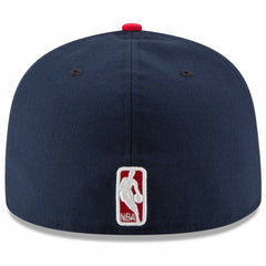 Washington Wizards Team Color 2Tone 59FIFTY Fitted Hat - Navy/Red | New Era outlet