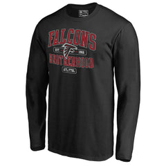 Atlanta Falcons Hometown Brotherhood Collection Guild Long Sleeve T-Shirt - Black cheap
